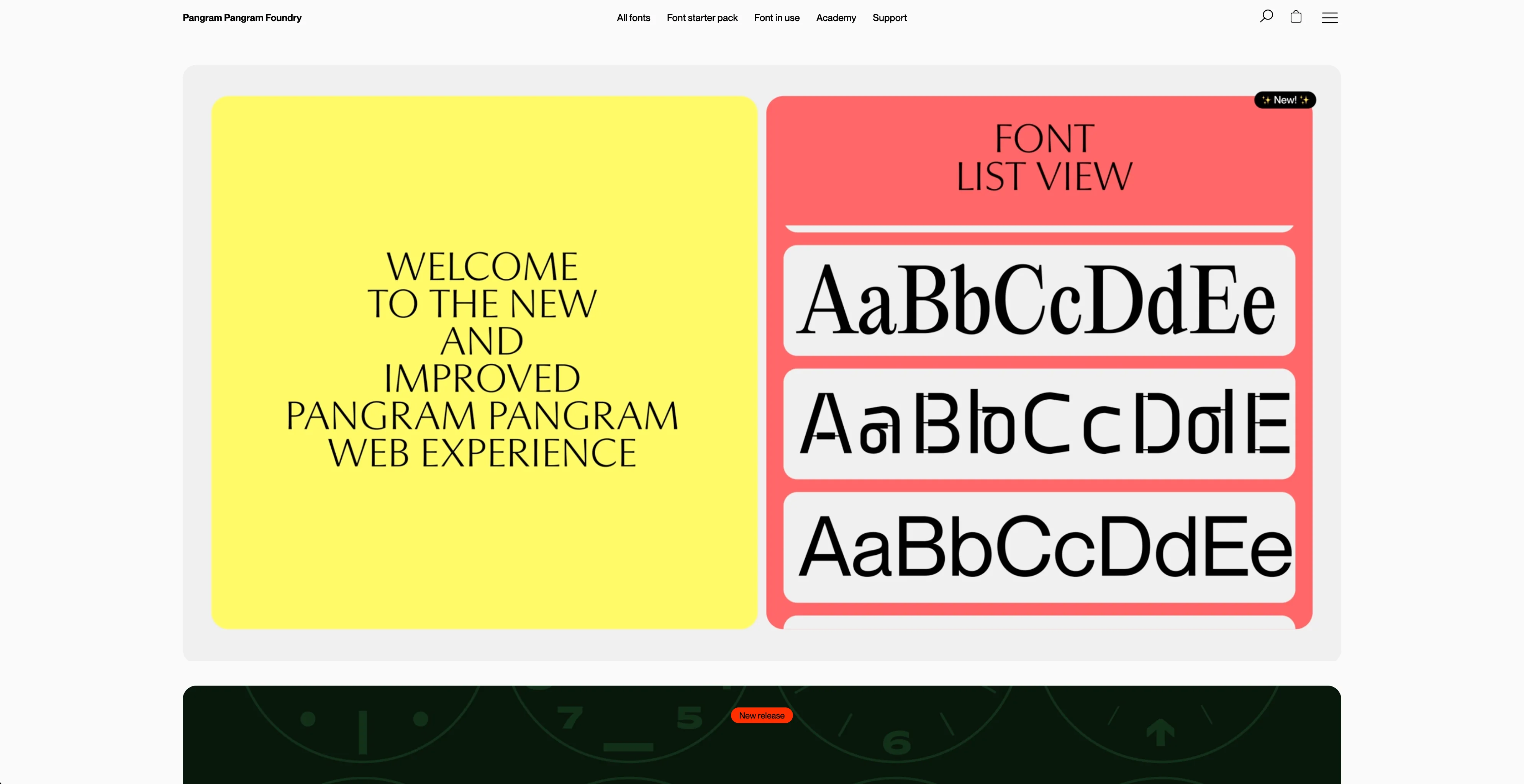 Pangram Pangram preview