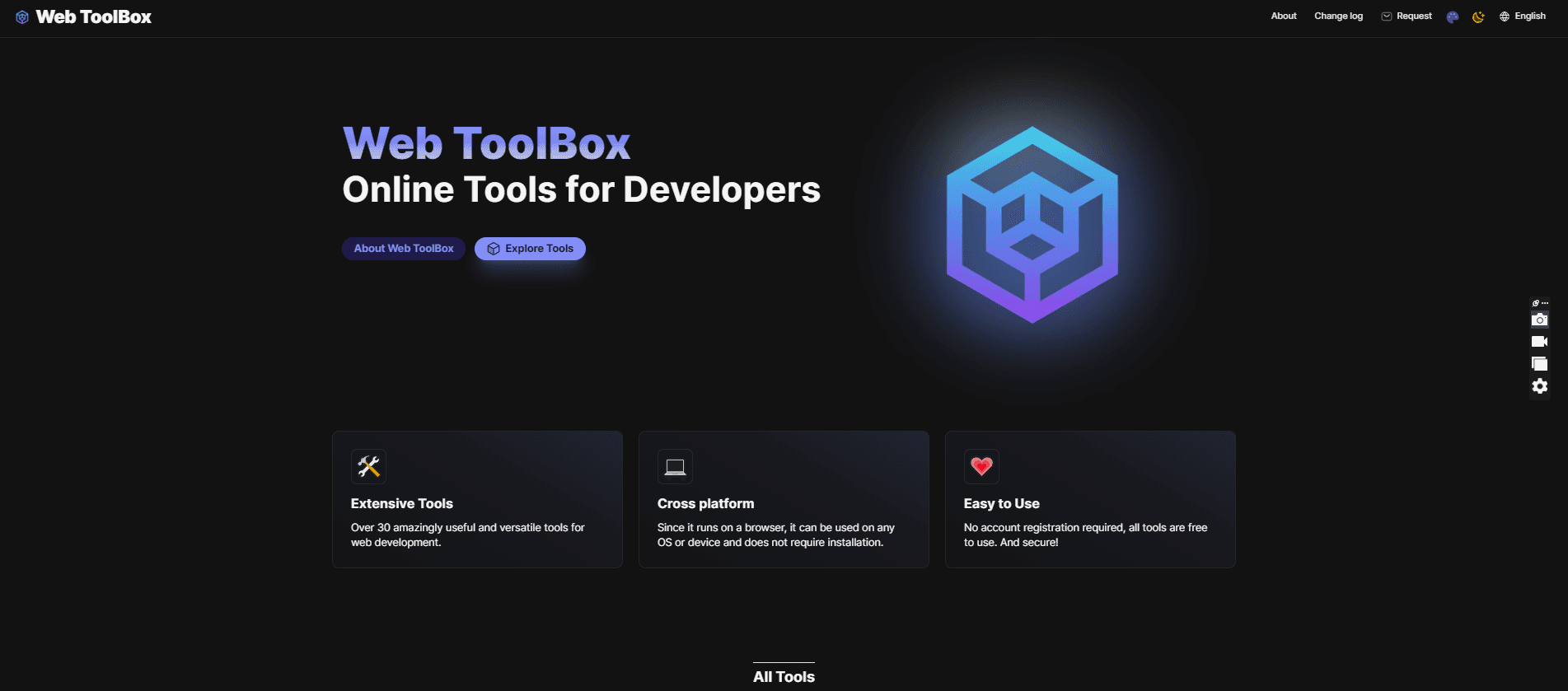 Web Toolbox preview